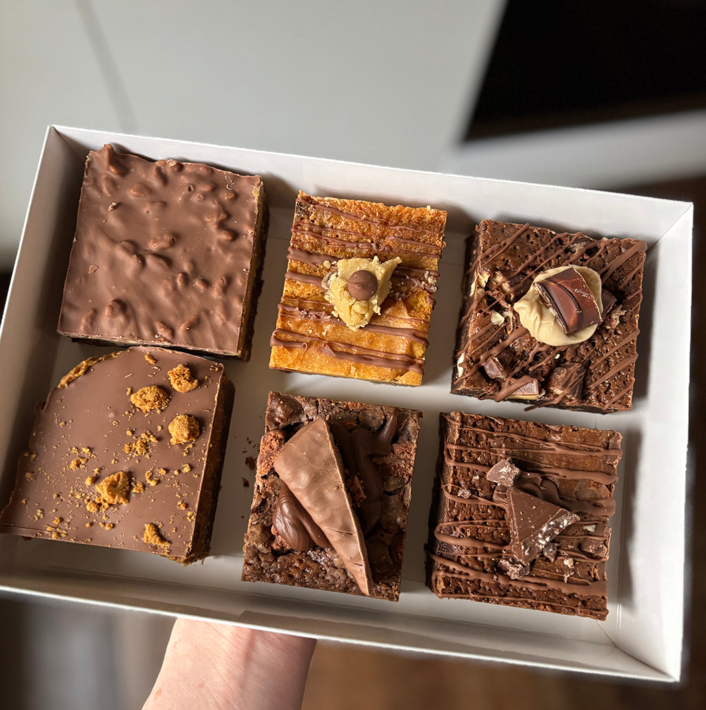Mixed Box of 6 Brownies