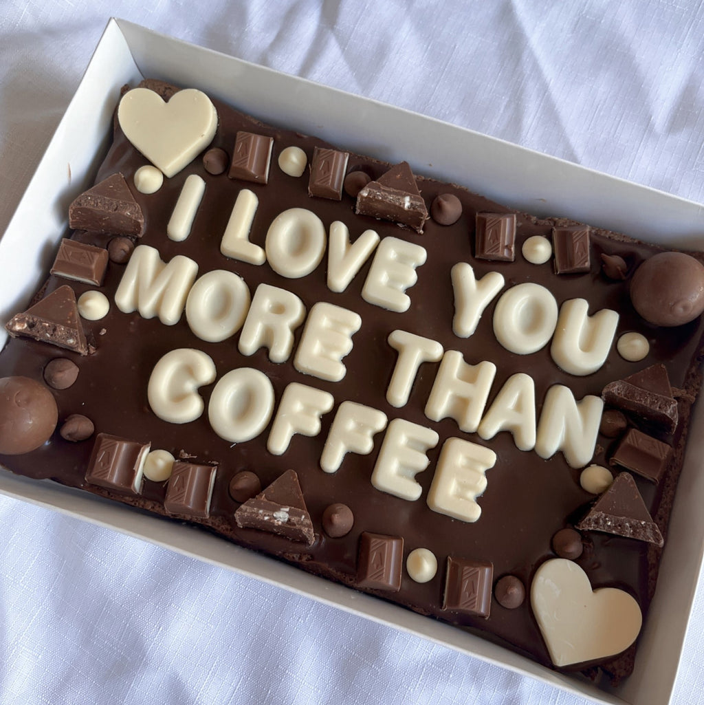 Custom Text Brownie image 0