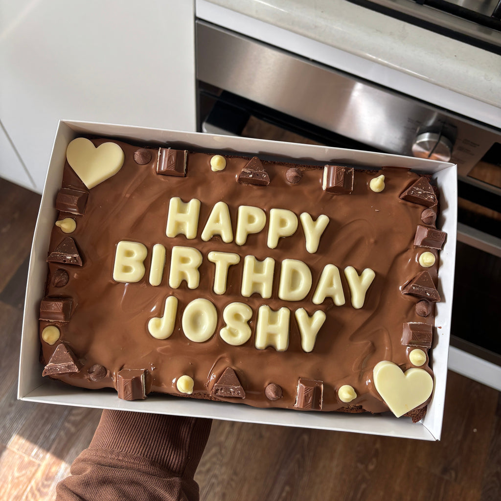 Custom Message Brownie