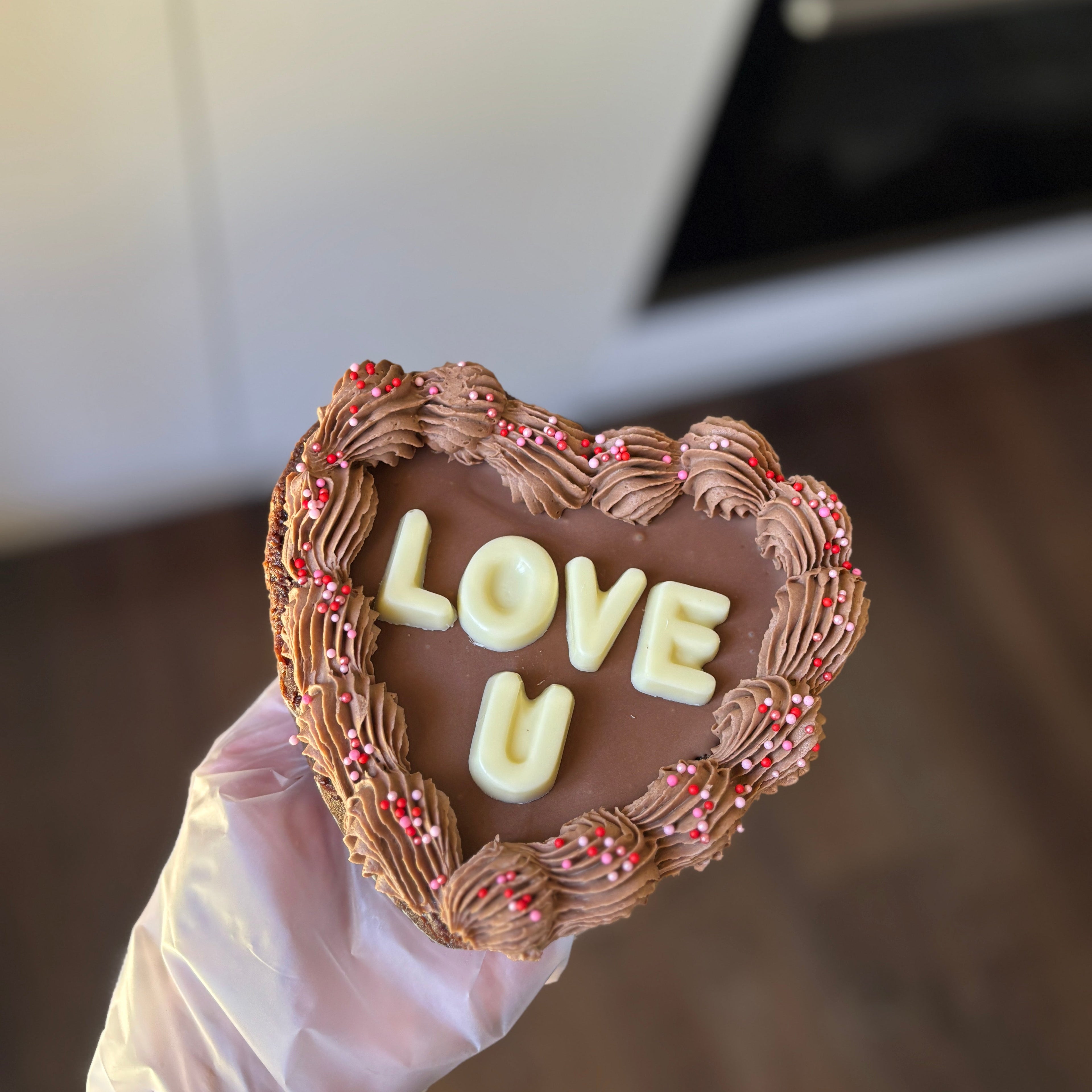 Mini Heart Brownie