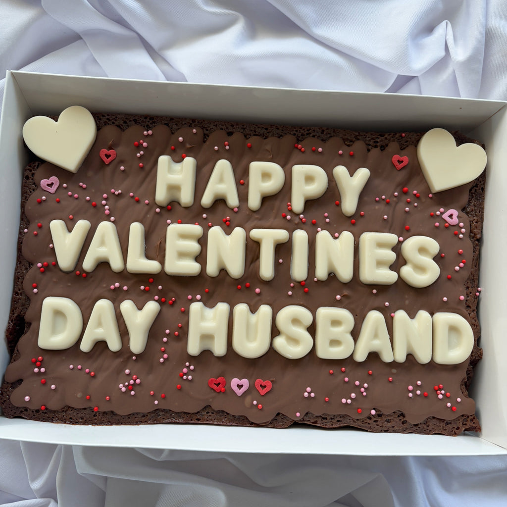 Custom Message Brownie