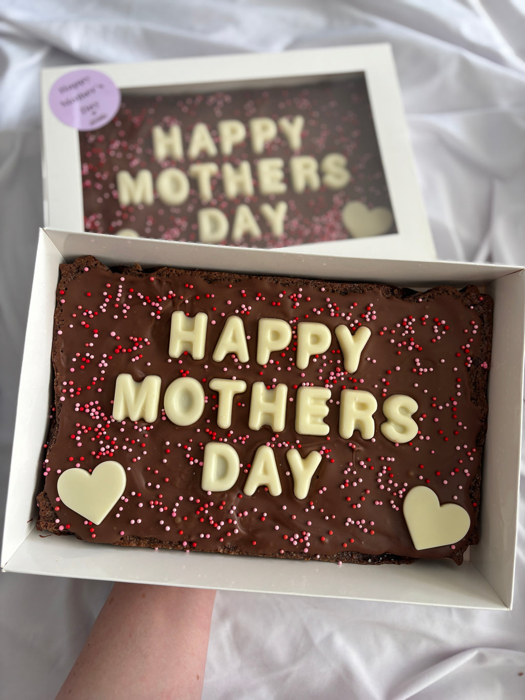 Custom Message Brownie