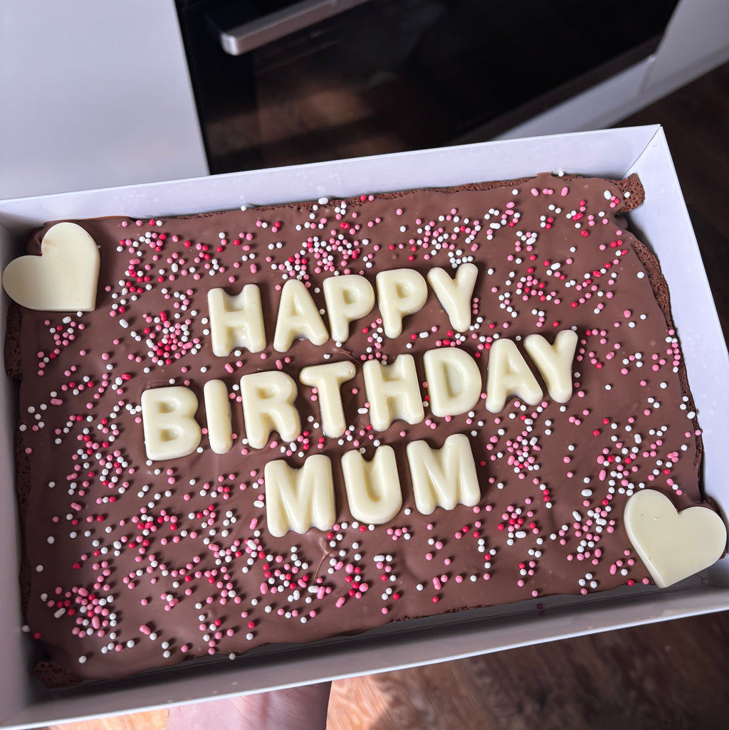 Custom Message Brownie