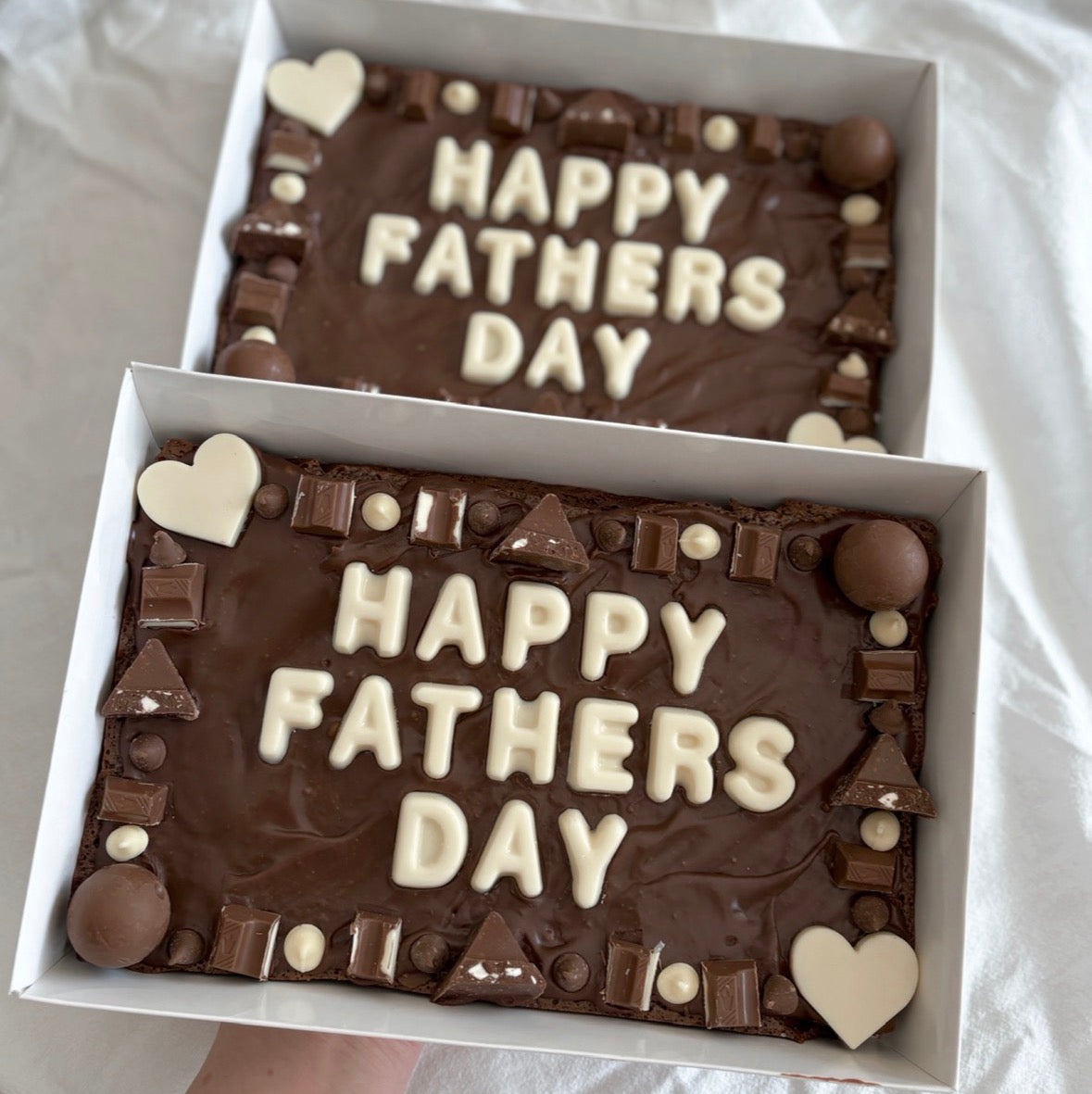 Custom Message Brownie