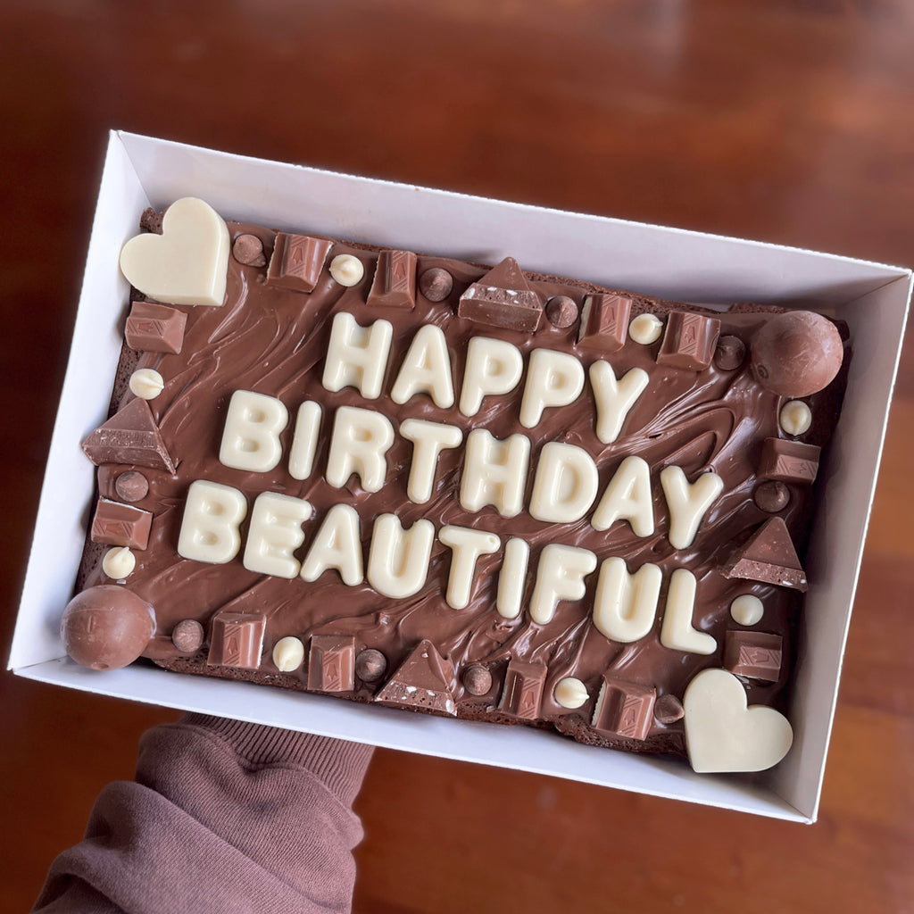 Custom Text Brownie image 1